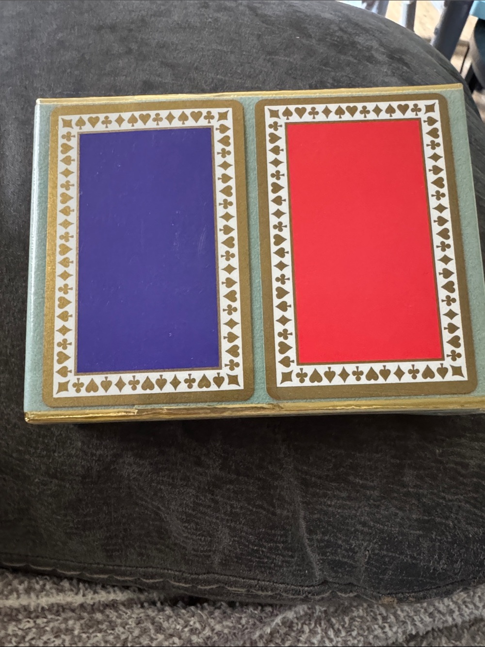 Tiffany & Co. Blue Box with Gold Trim